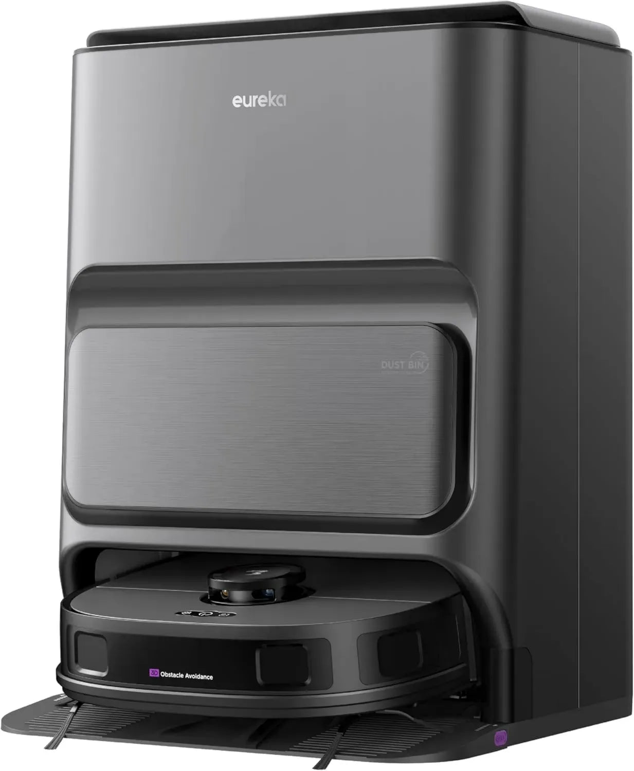 Aspirateur Robot Eureka J12 Ultra Gen2 avec Station Vidange Automatique, Puissance 7 000 Pa, Navigation LiDAR Avancée