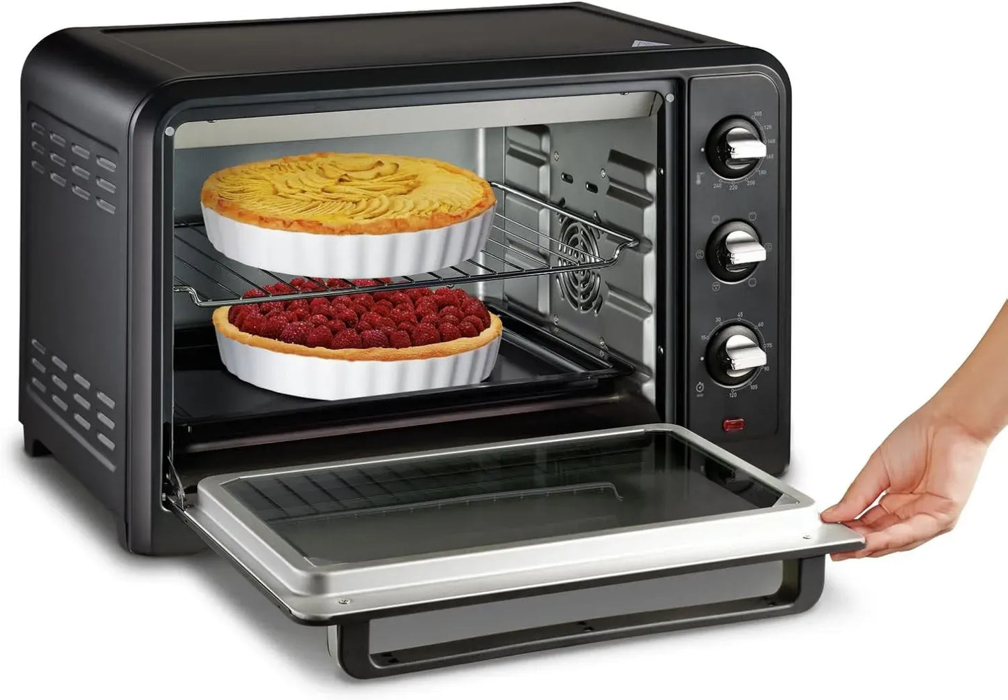 Four électrique Moulinex Optimo 1600 W, 33 L, couleur noire