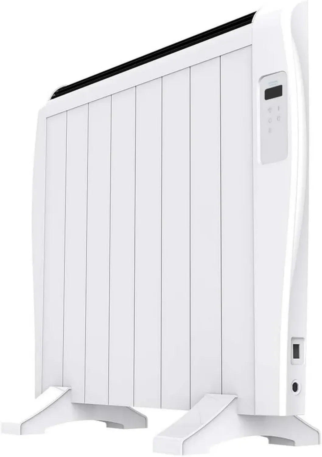 Radiateur Électrique Cecotec Ready Warm 1800, 8 Éléments, 3 Modes, Télécommande, Écran LED, 1200W, Wi-Fi, Blanc