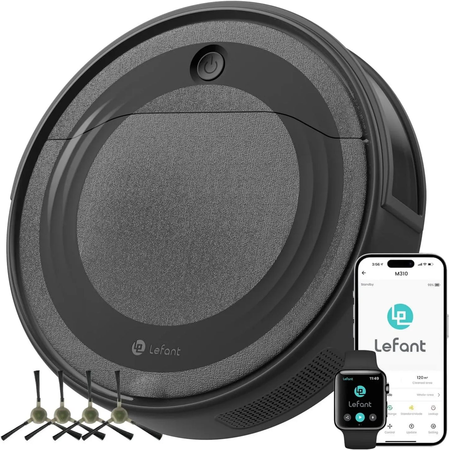 Aspirateur Robot Lefant Intelligent avec Navigation