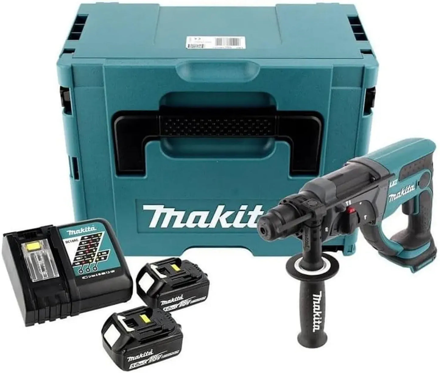 Marteau Perforateur SDS-Plus 18V 2J avec Batterie 5,0 Ah - MAKITA