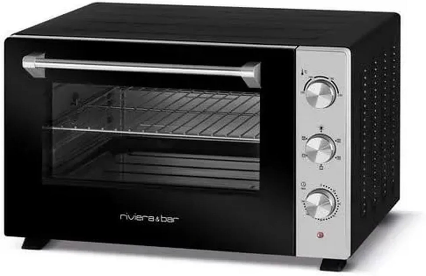 Four Inox 46L avec Thermostat Ajustable et Minuterie, Riviera&Bar