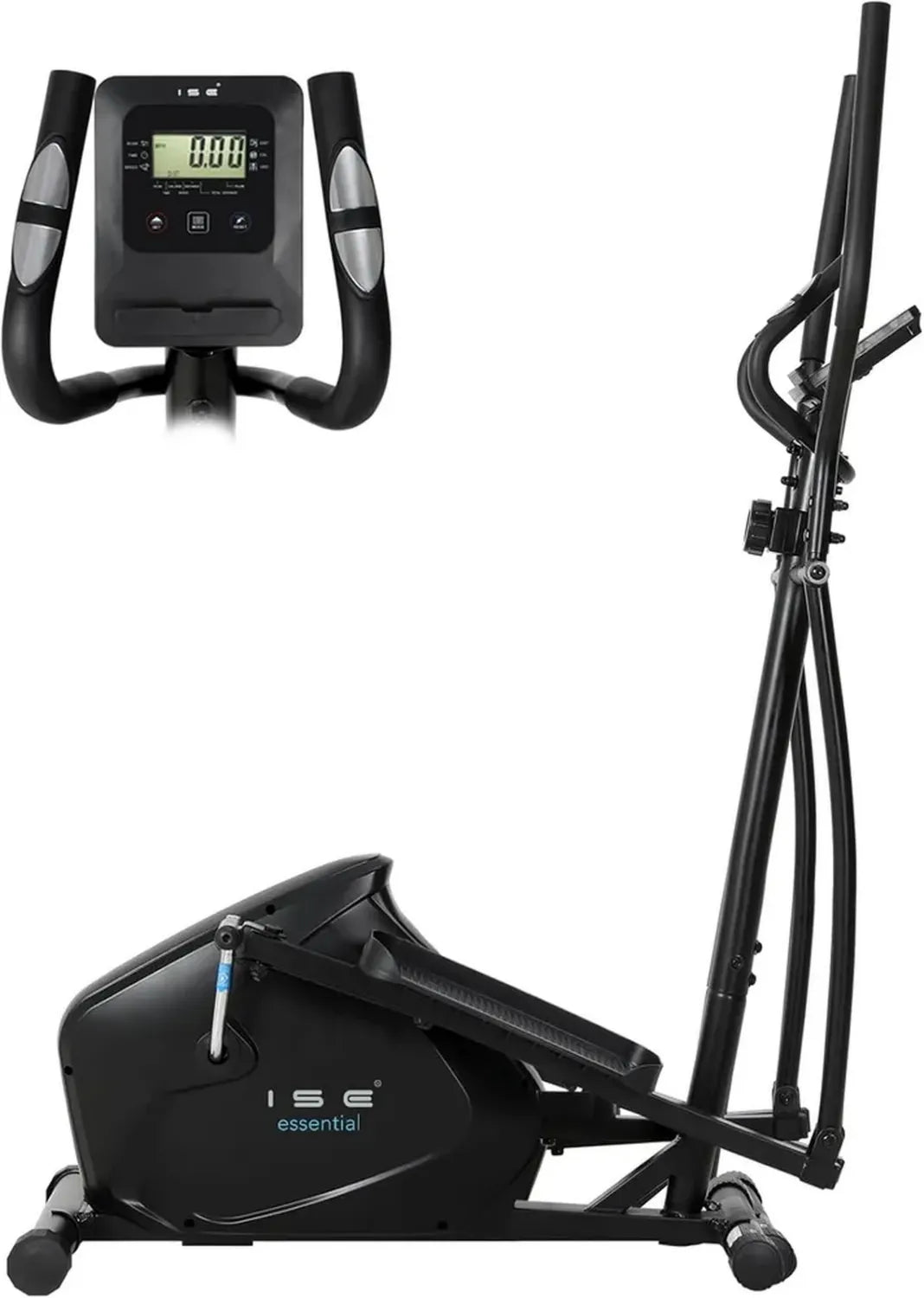 Vélo Elliptique Magnétique ISE pour Maison - 8 Niveaux de Résistance, Écran LCD, Roue d'Inertie 8KG