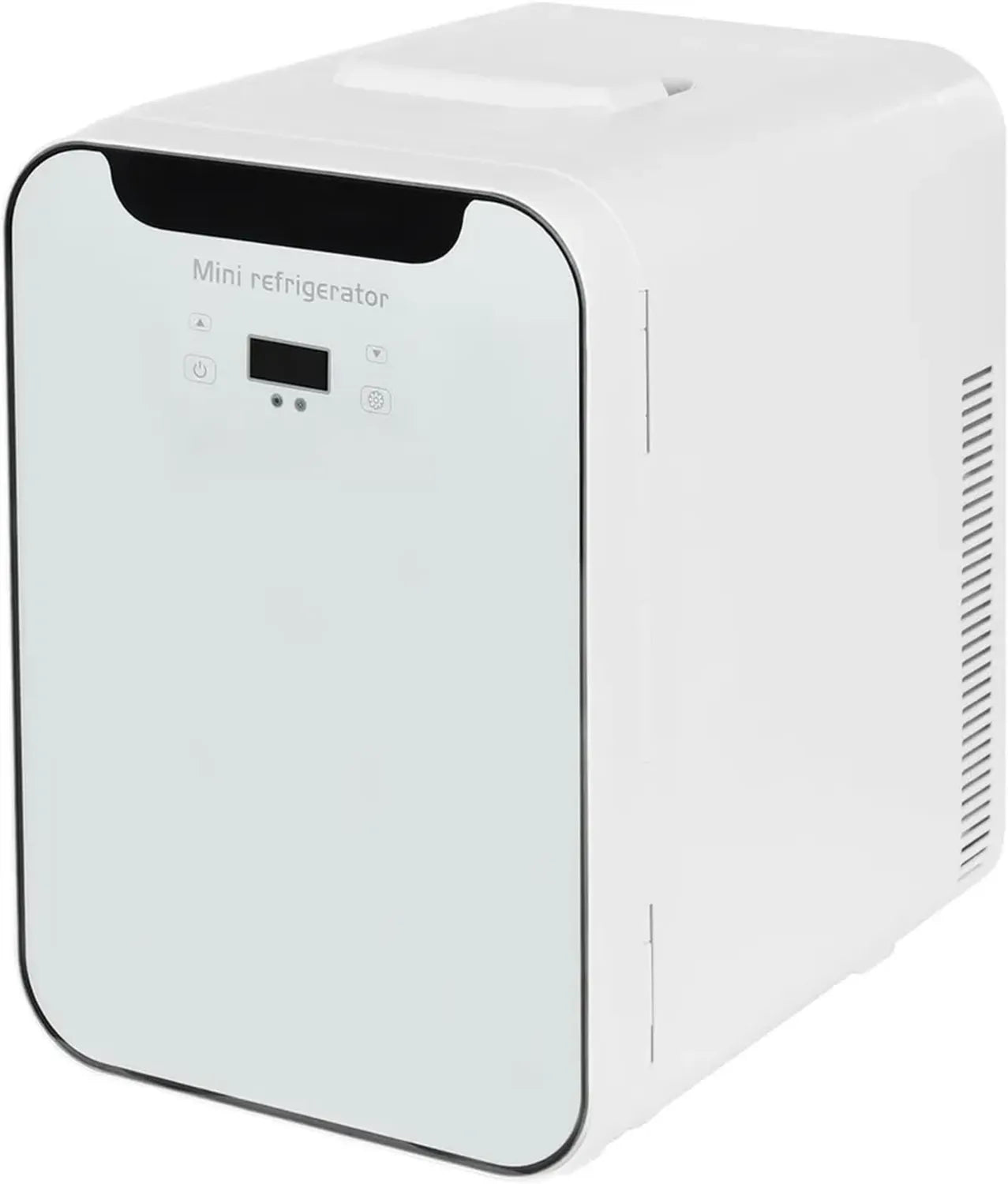 Mini Réfrigérateur Portable 20L avec Affichage LED et Température Réglable, 220V pour Voiture et Maison