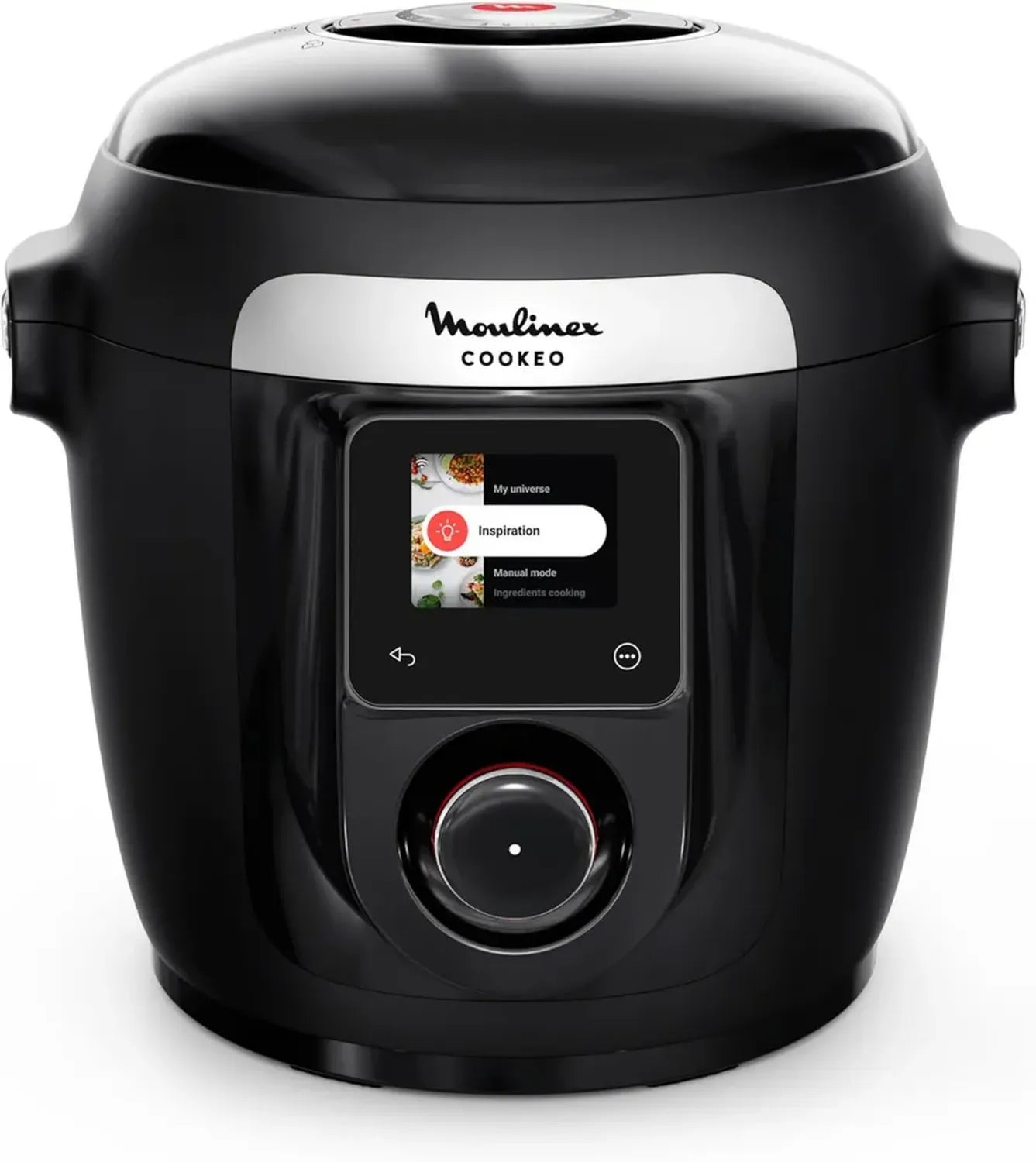 Moulinex Multicuiseur Connecté, 10 Modes, Cuisson Rapide, Instructions Guidées, Noir