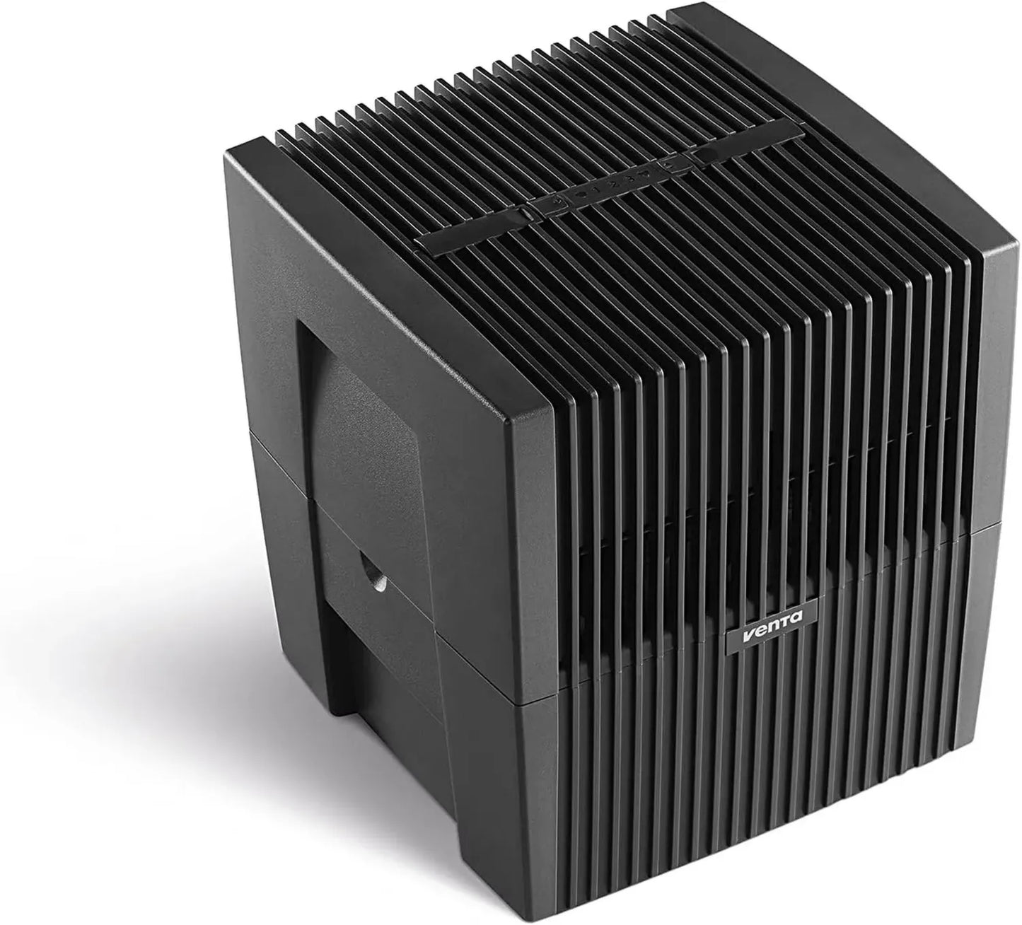 Purificateur et Humidificateur d'Air Venta LW25, Efficace pour 40m², Design Élégant, Noir