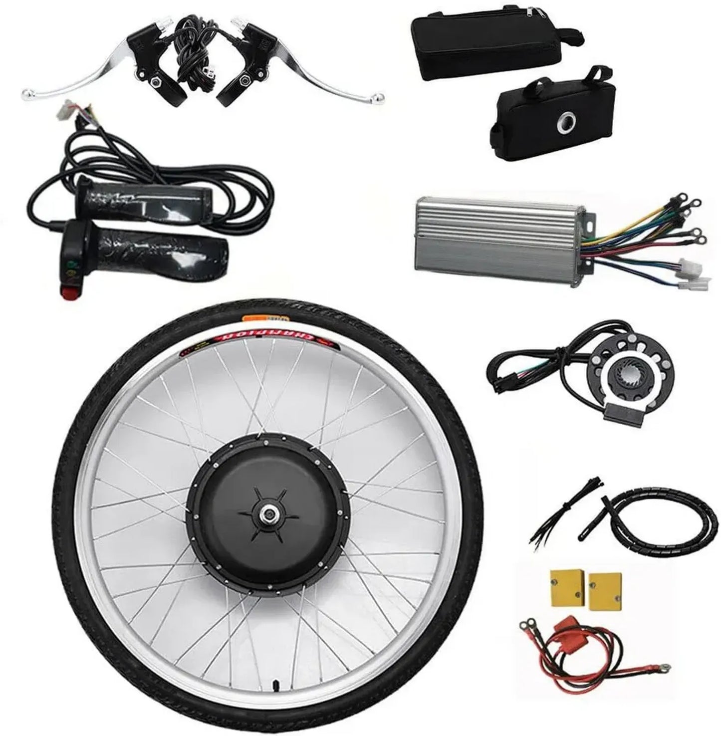 Ensemble de conversion électrique pour vélo 26 pouces 36V/48V, moteur avant/arrière
