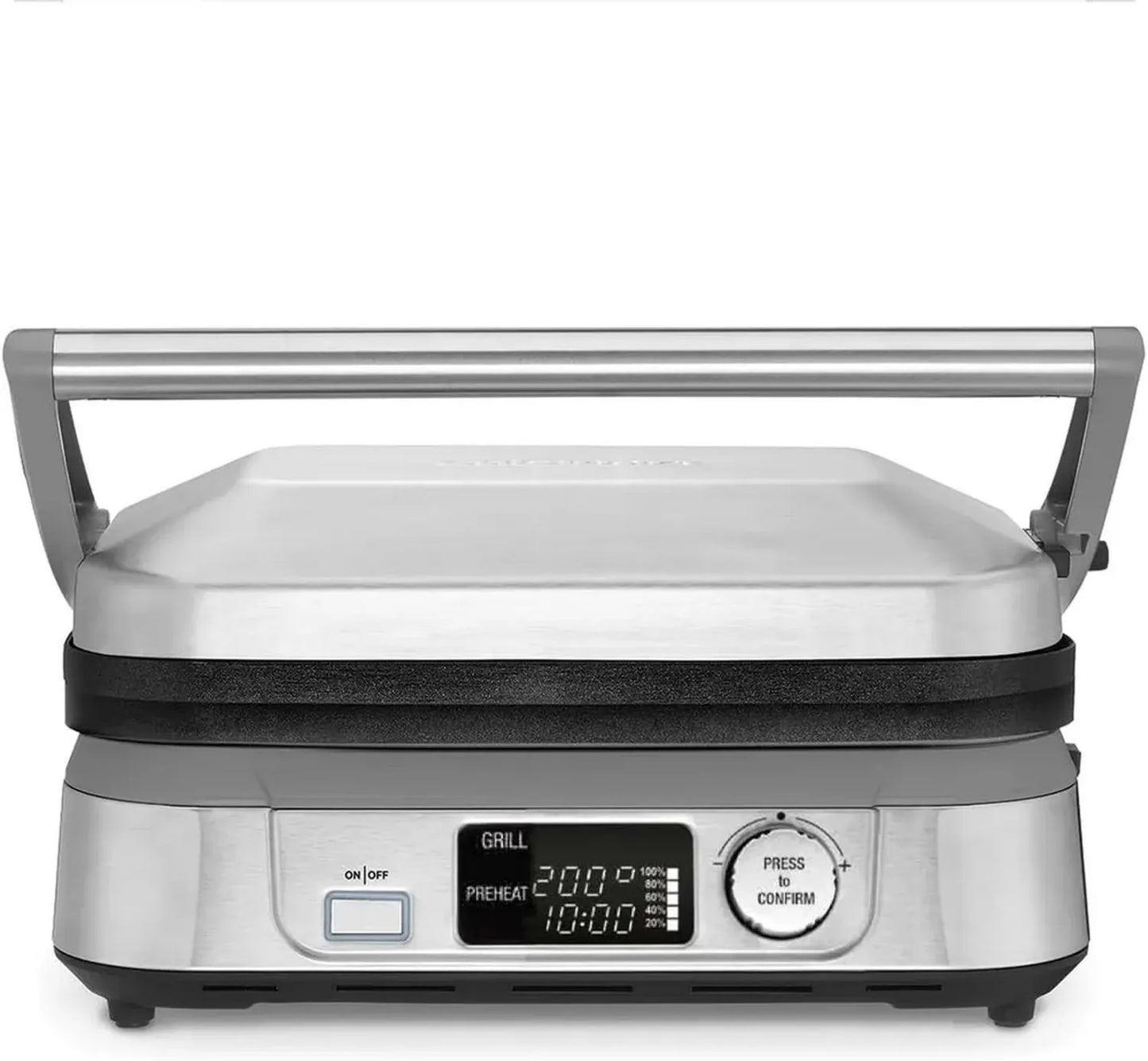 Cuisinart Appareil à Griller 6-en-1 Multifonction avec Affichage Numérique et Plaques Réversibles