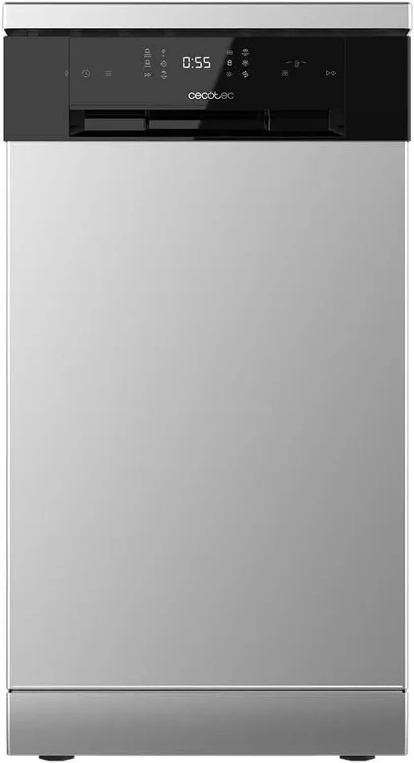 Lave-vaisselle Inox Bolero 4201 - 11 couverts, 6 programmes, 1850 W, Classe E, Dual Zone, Départ Différé, AquaStop, Panneau Tactile