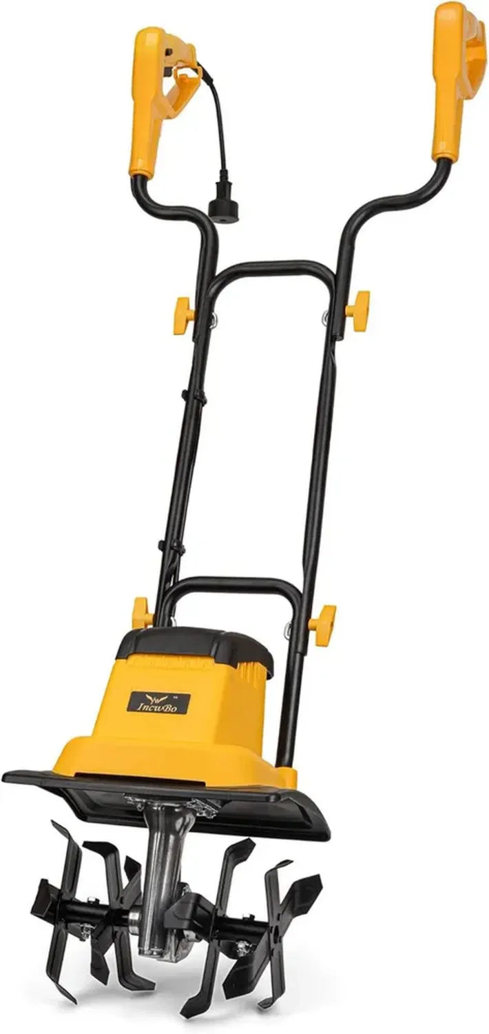Motobineuse Électrique 8,5 A, Largeur 30,5 cm, Profondeur 20,3 cm, 360 tr/min pour Jardinage, Modèle LT-201D