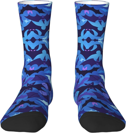 Chaussettes — hauteur mi-mollet, respirant, blanc
