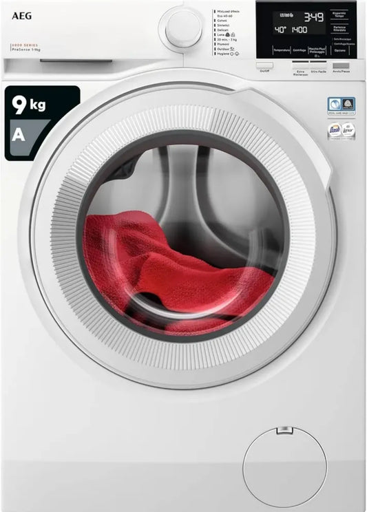 Lave-linge frontal 9kg 1400 tours/min Inverter