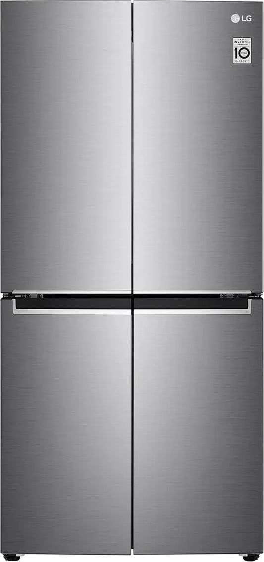 Réfrigérateur américain LG GMB844PZFG en acier inoxydable, 179 cm x 84 cm