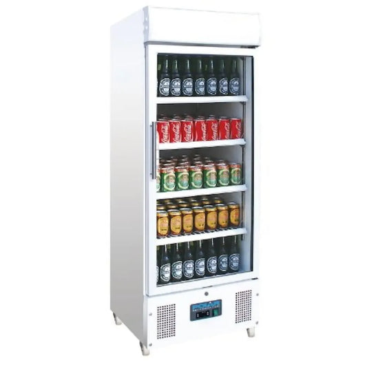 Réfrigérateur Polar avec Vitrine, 336L, 190x62x57 cm