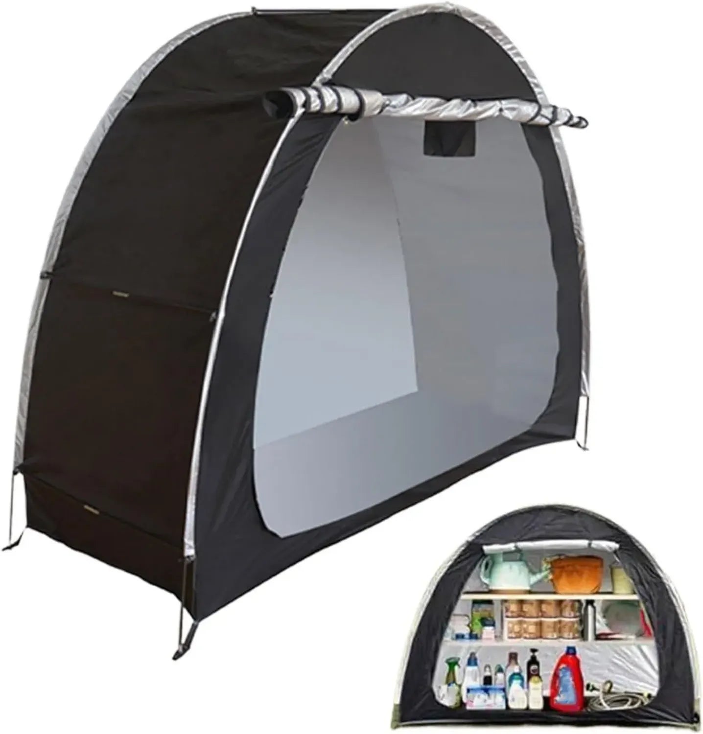 Tente de Rangement Multifonctionnelle pour Vélo et Moto - Étanche et Anti-Poussière