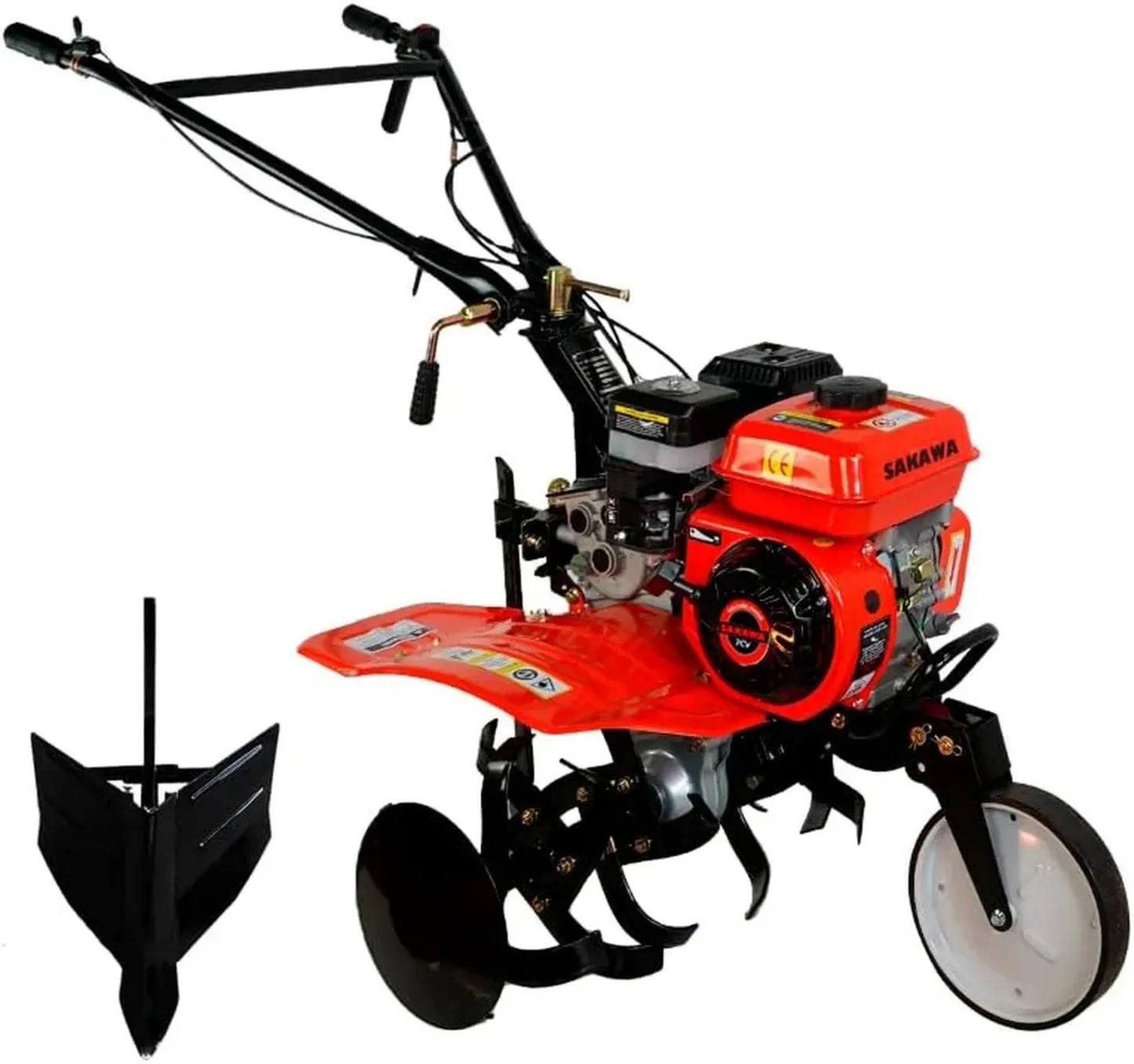 Motobineuse SAKAWA 7CV avec Buttoir et 3 Vitesses