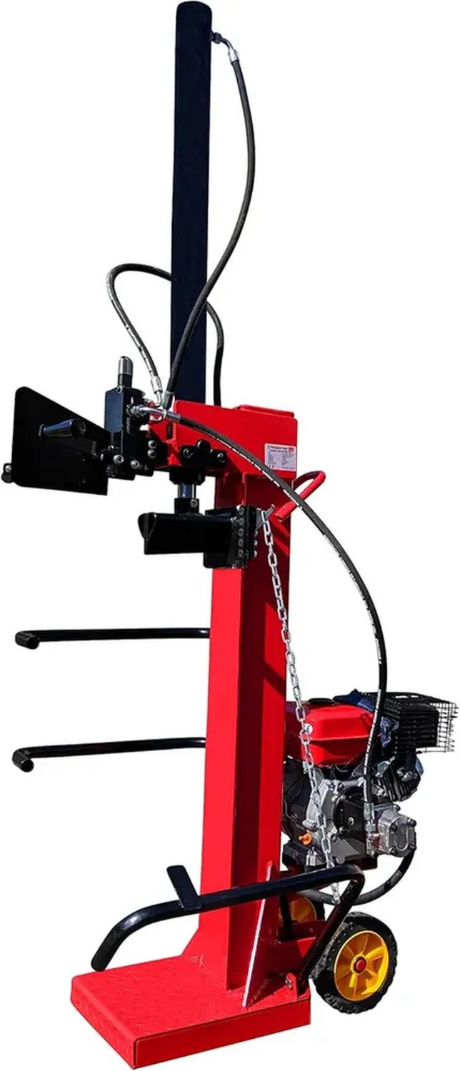 Fendeur de Bûches 13T, Moteur Essence 6,5CV, Longueur 104cm, Grandes Roues