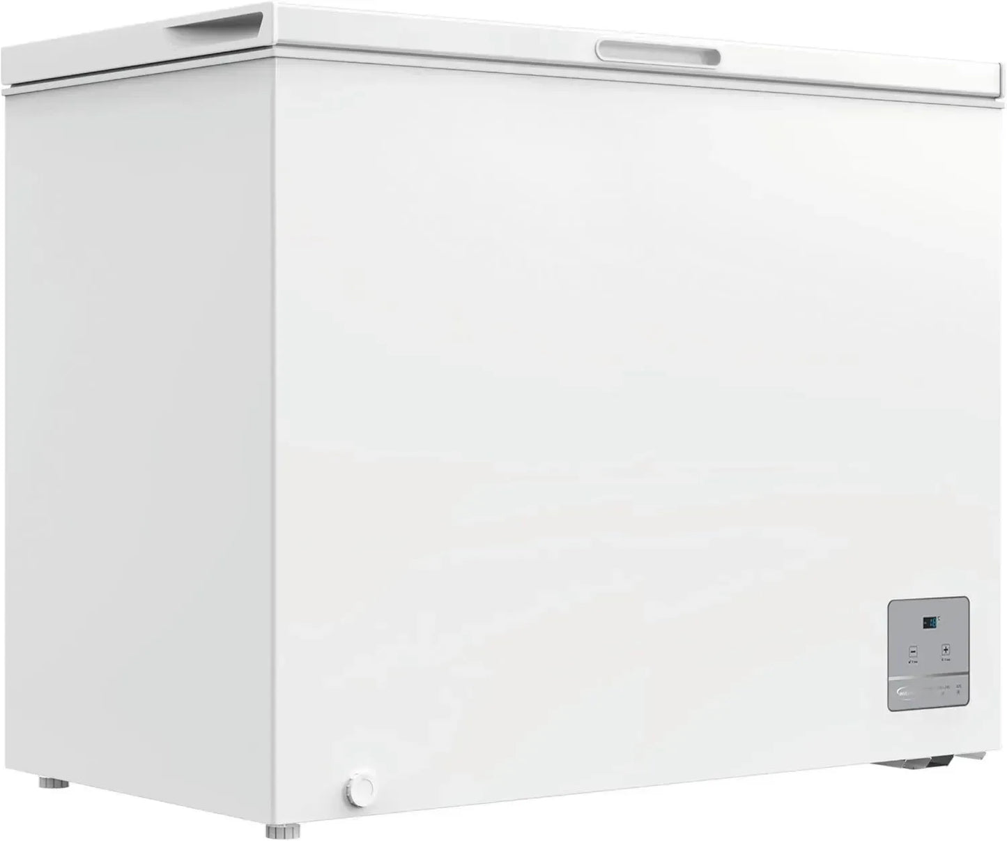 Congélateur Coffre 254L Aro, 104x55.6x83.5 cm, Dégivrage Manuel, Thermostat Réglable de 5°C à -24°C, Blanc