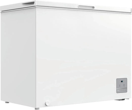 Congélateur Coffre 254L Aro, 104x55.6x83.5 cm, Dégivrage Manuel, Thermostat Réglable de 5°C à -24°C, Blanc