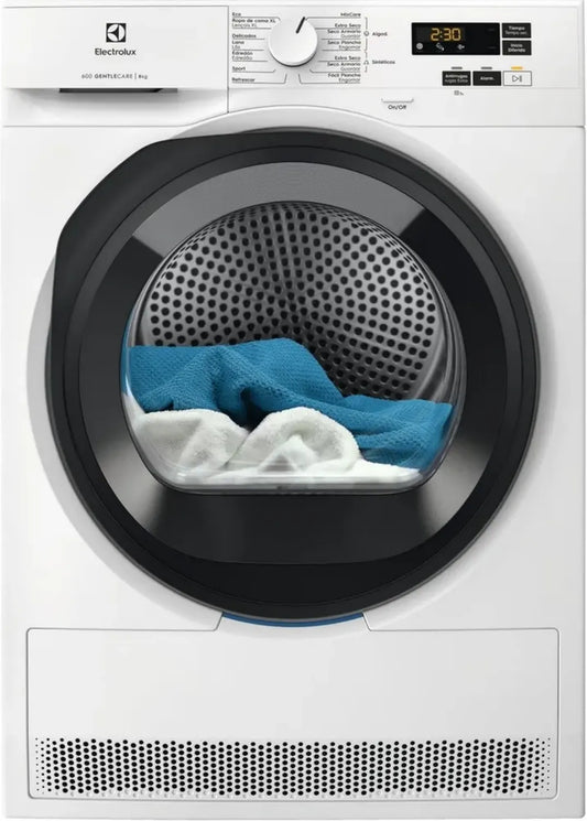 Sèche-linge Electrolux 8 kg, Pompe à Chaleur, Libre, SensiCare, Classe A+++