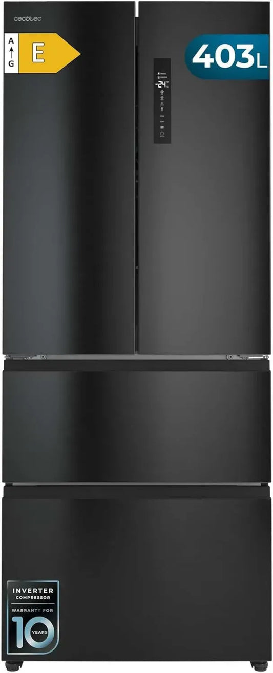 Réfrigérateur Porte Française No Frost 403L avec Tiroir Flex et Compresseur Inverter