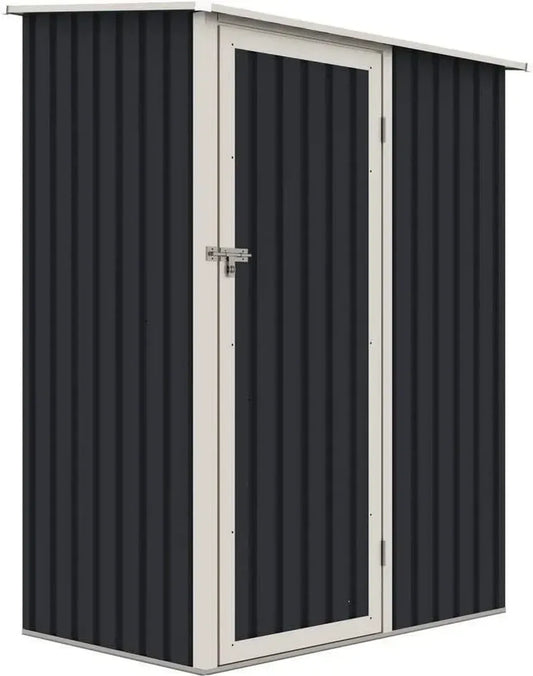 Abri de Jardin en Métal Gris Vega II 1.35 m² - Résistant à la Corrosion