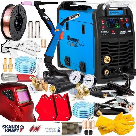 Poste de Soudage MIG MAG 200A Synergique Sherman DIGIMIG 200X