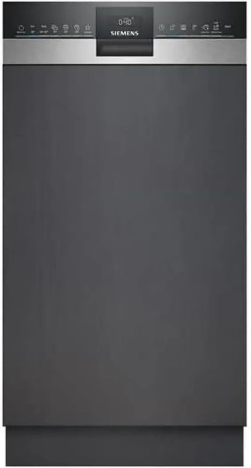 Lave-vaisselle intégrable SIEMENS 45 cm, 10 couverts, Home Connect, inox, tiroir à couverts