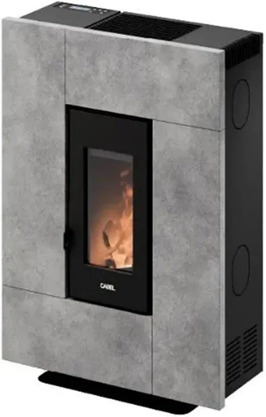Poêle à Granulés Ventilé Grace 7 T2 6,9 kW en Couleur Pierre