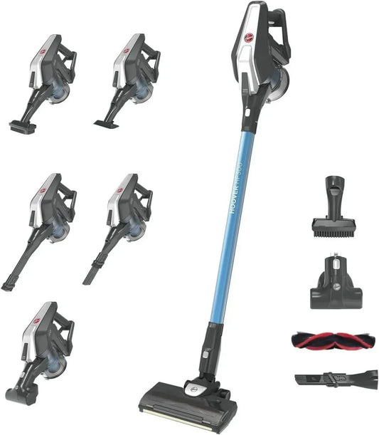 Hoover Aspirateur Balai sans Fil Puissant avec Autonomie Longue, Éclairage LED et Brosse Spéciale Animaux