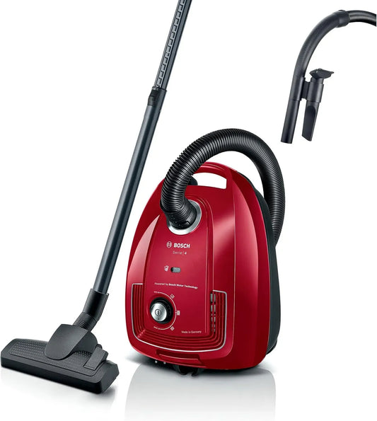 Robot pâtissier Bosch MUM58720, 1000W, 3,9L, Inox & Plastique, 7 Vitesses, Gris/Rouge