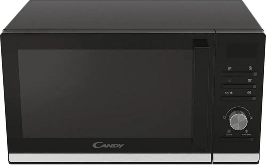 Micro-ondes Candy 25L avec Grill, 900W, Décongélation, 20 Programmes, Nettoyage Facile, Noir