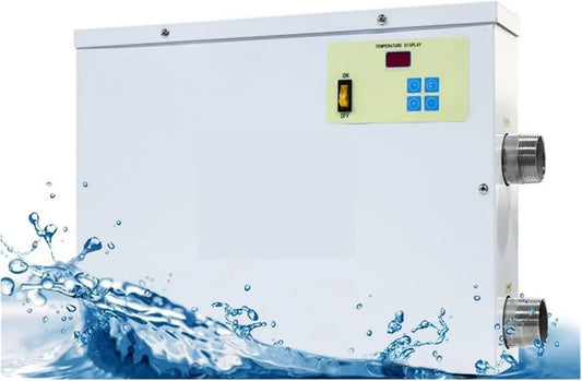 Pompe à Chaleur Piscine 5,5 à 6,0 kW, Thermostat Numérique pour Piscine et SPA