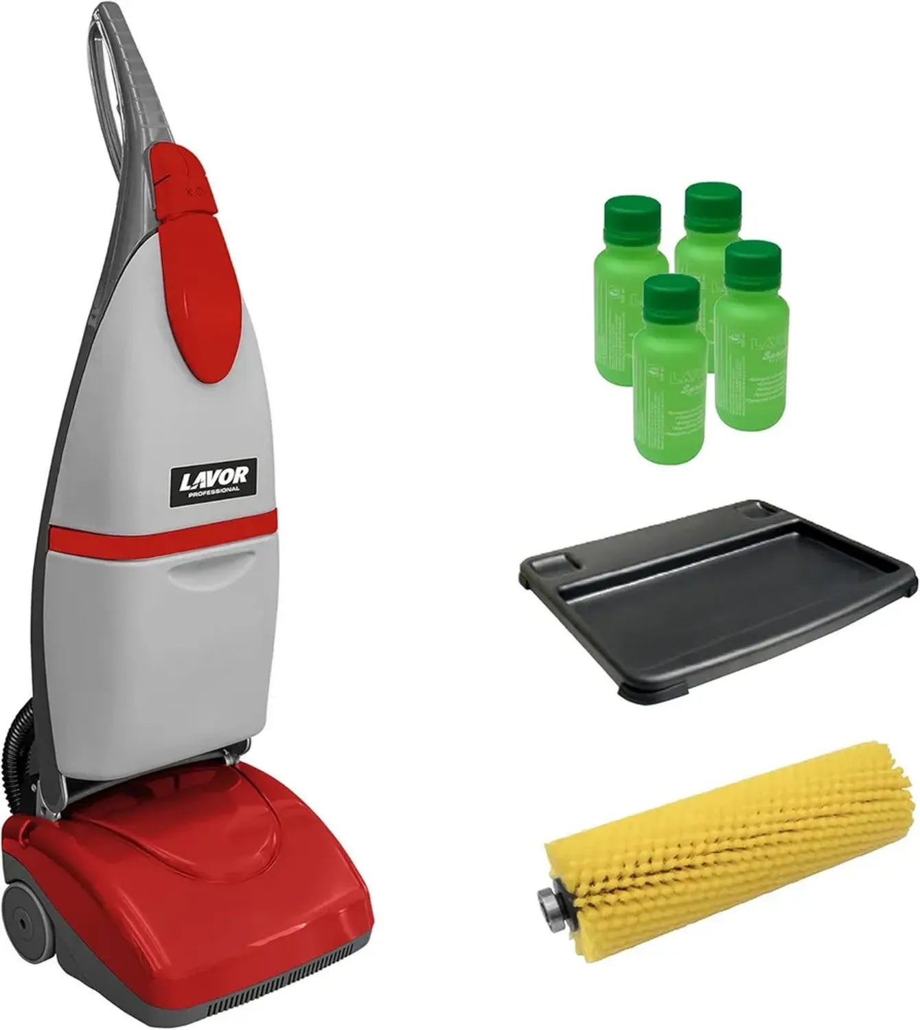 Autolaveuse à Eau Chaude 90°C Lavor Crystal Clean, 1000W, Rendement 1015 m²/h, 4 Détergents Offerts