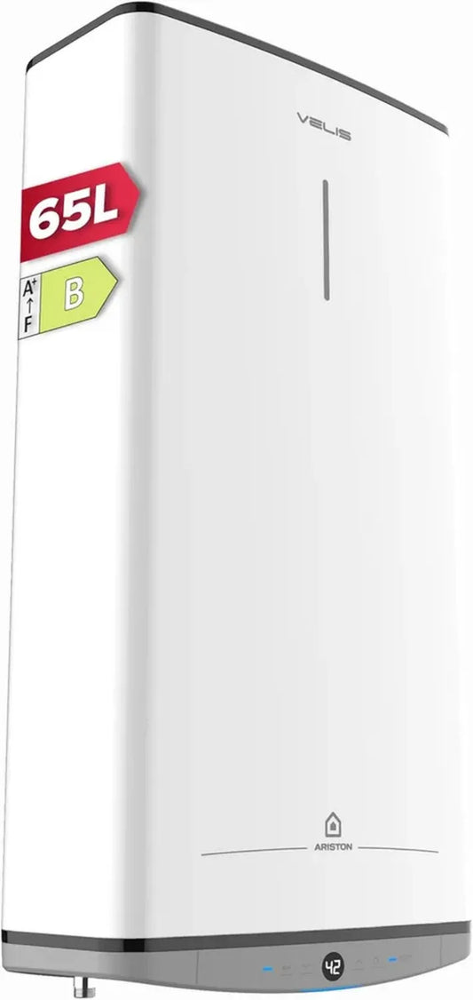 Chauffe-eau Électrique Ariston VELIS DUNE 65L - Ultra-Plat et Économique - Idéal pour la France