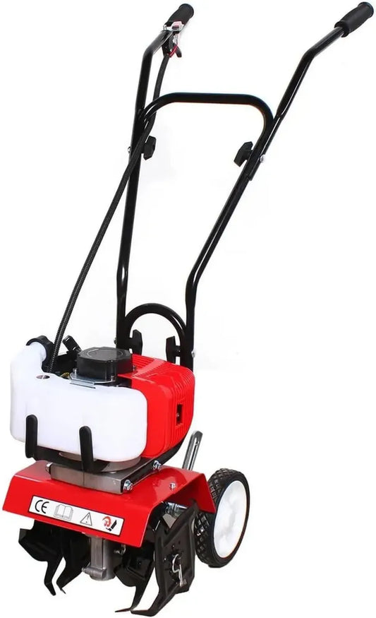 Motobineuse à Essence 2 Temps Compacte | Motoculteur Jardin