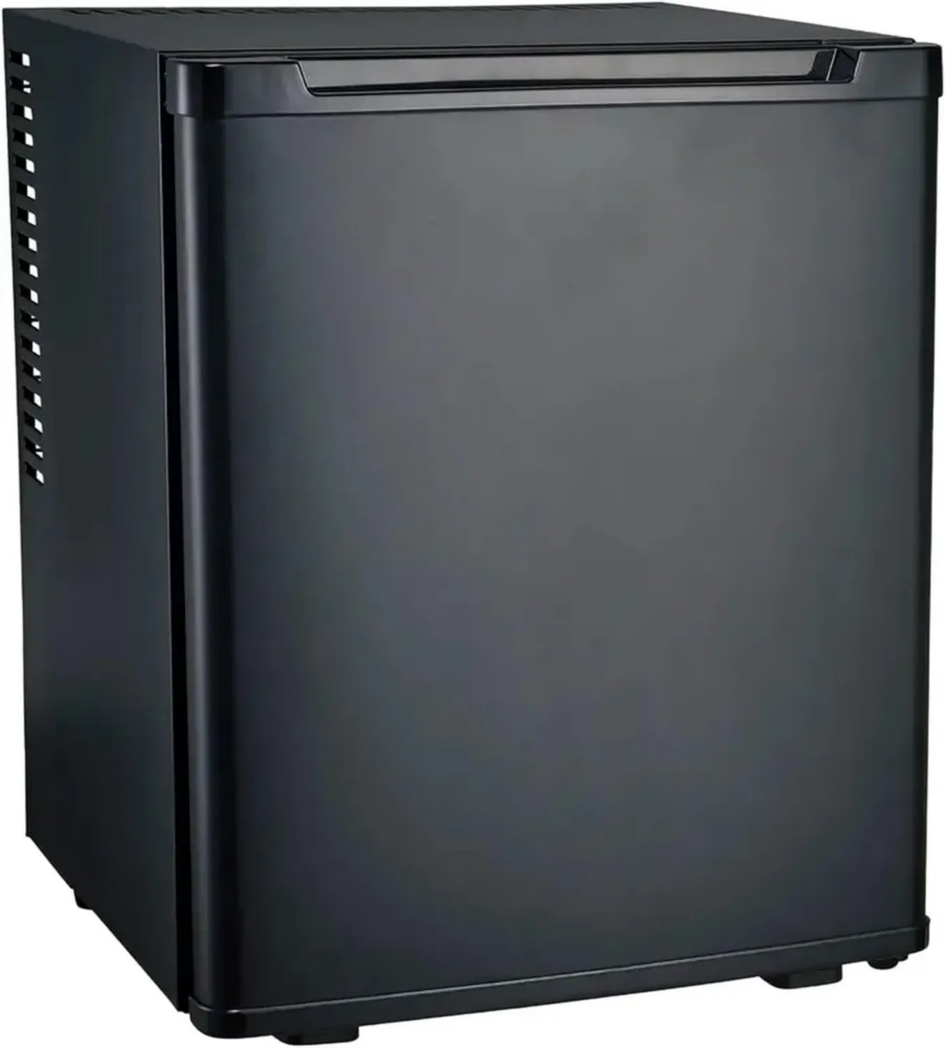Bar Réfrigérant Noir 30L Silencieux avec Porte Réversible, Étagère Ajustable et Classe Énergétique E