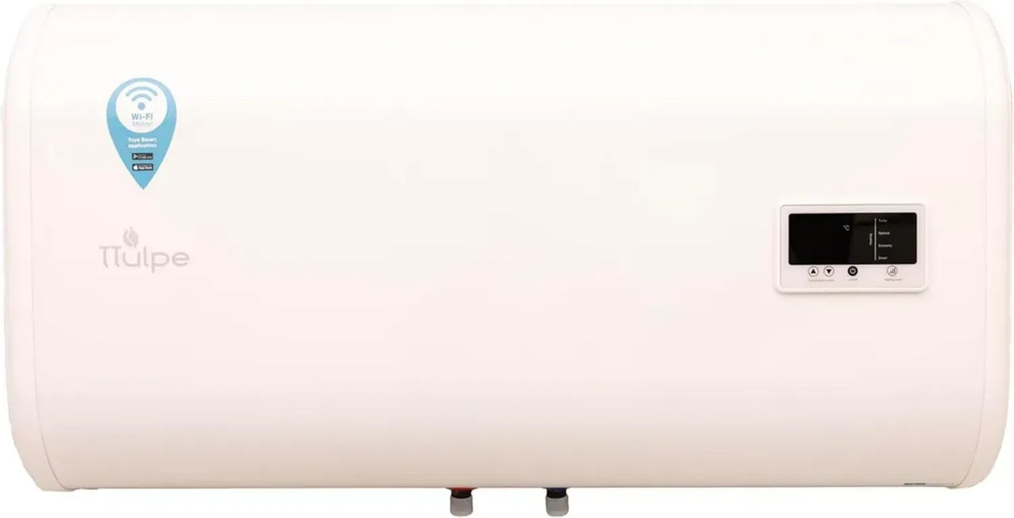 Chauffe-eau électrique Wi-Fi 80L horizontal compact