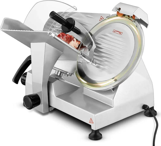Trancheuse à viande électrique 240W avec lame en acier inoxydable 254mm
