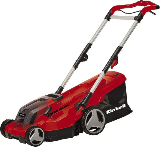 Tondeuse à gazon sans fil Einhell GE-CM 36/37 Li-Solo, 36V, 37 cm, jusqu'à 400 m², bac 45 L, hauteur 25-75 mm, sans batterie