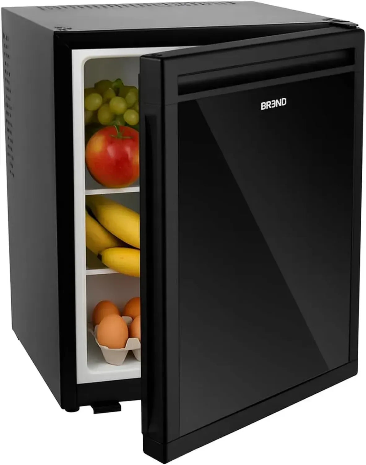 BREND BR-2227 Réfrigérateur Compact 40L avec Porte Réversible - Température Ajustable - Noir