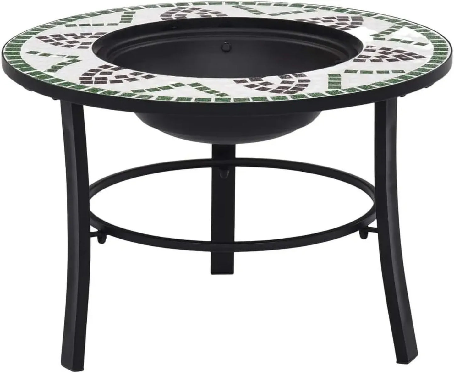Barbecue en céramique verte 68 cm, fumoir à charbon, gril extérieur