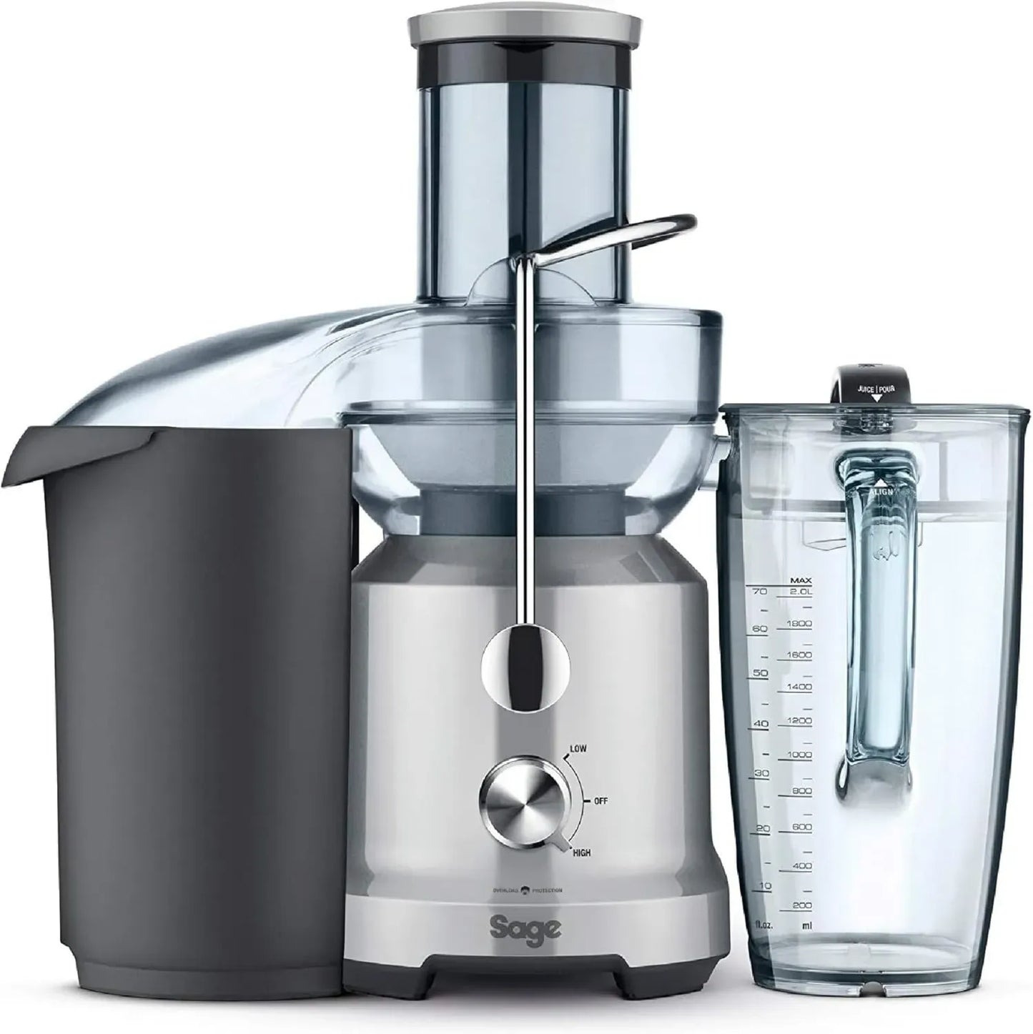 Extracteur de Jus Sage - Nutrient Press - Jus Frais et Smoothies - Acier Inoxydable