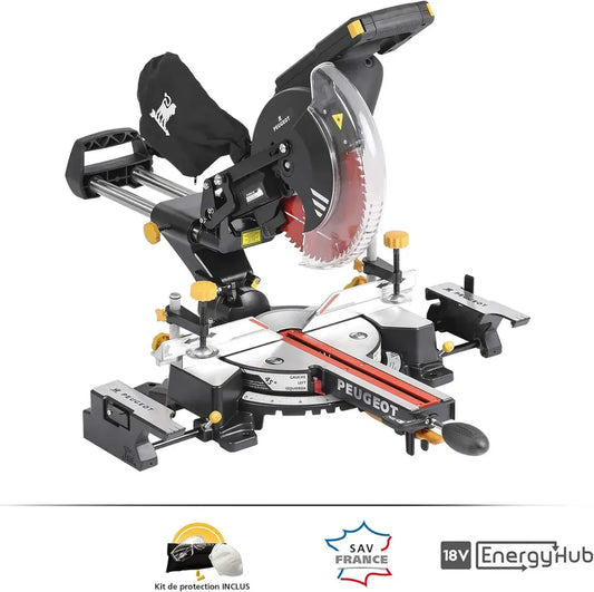 Scie à Onglets PEUGEOT ENERGYSAW-254SB - Précision et Efficacité