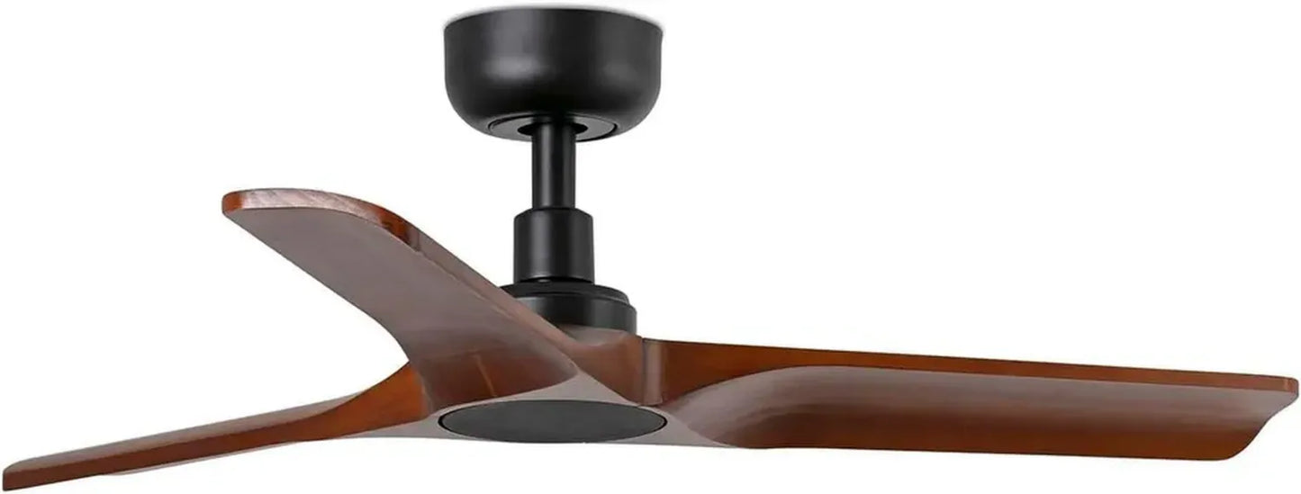 Ventilateur de Plafond Noir Heywood Petit avec 6 Vitesses - Faro