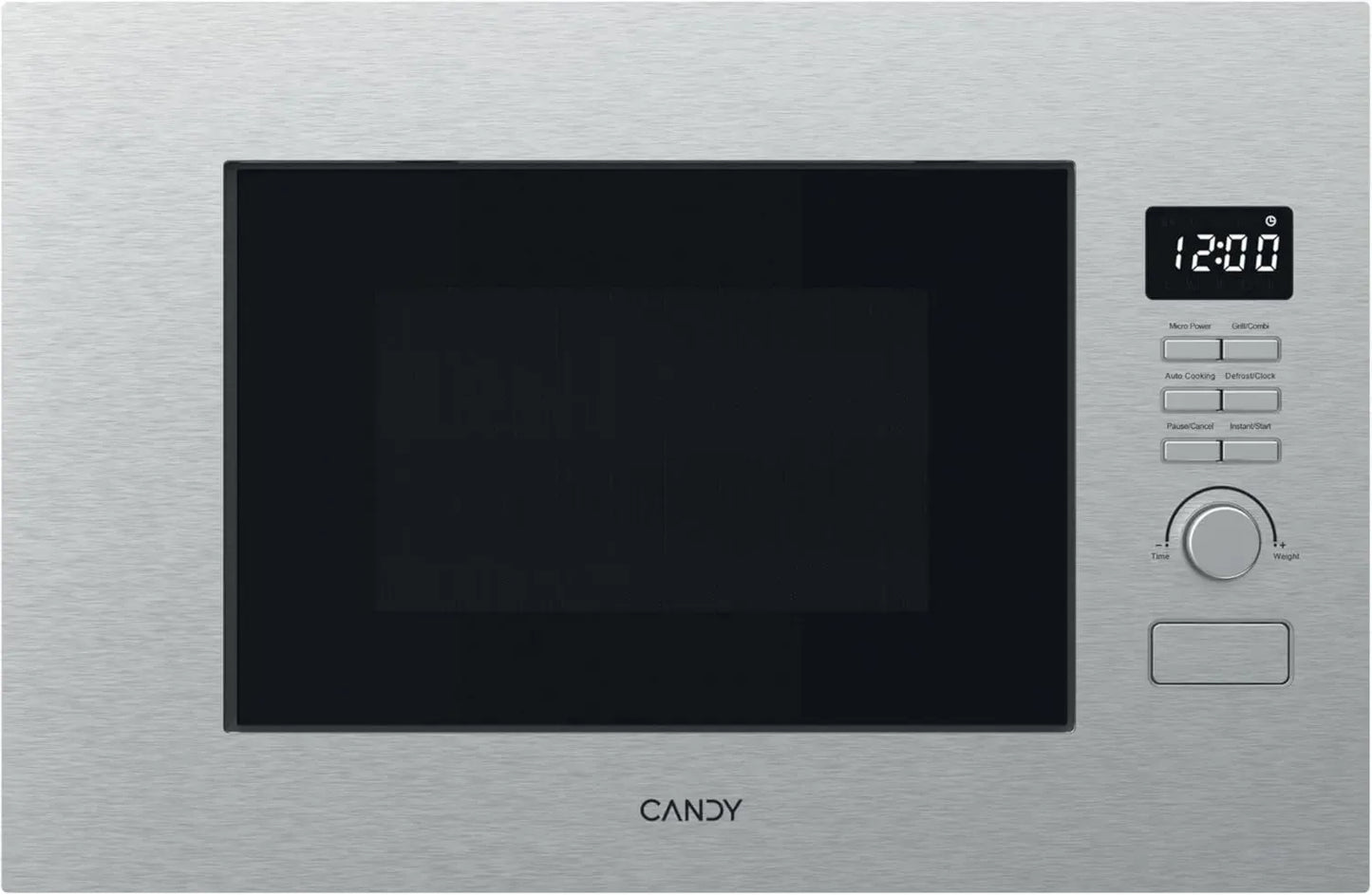 Micro-ondes Encastrable Candy 20L avec Gril - Acier Inoxydable, 800W