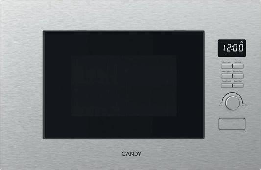 Micro-ondes Encastrable Candy 20L avec Gril - Acier Inoxydable, 800W