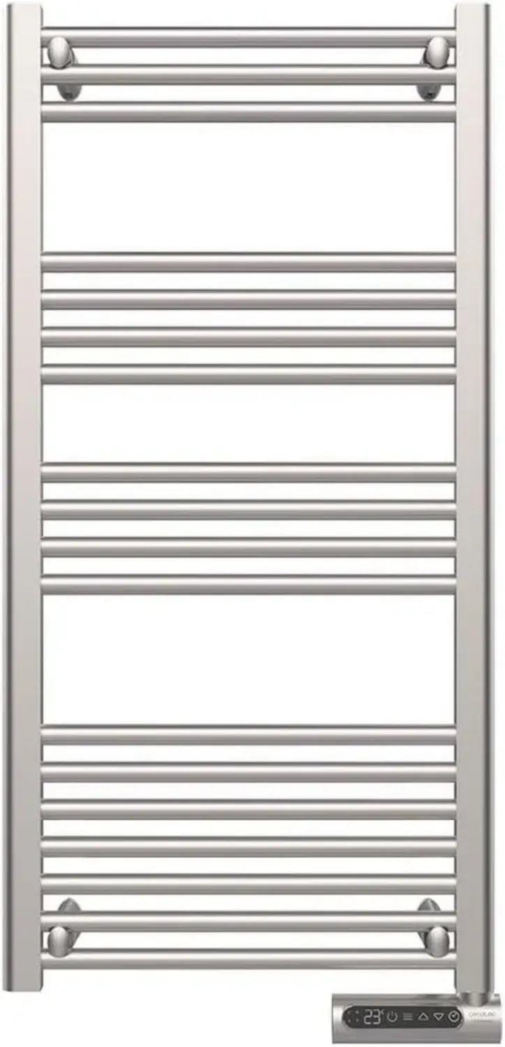 Radiateur Sèche-Serviette Électrique Écoénergétique 750W avec Affichage LED et Commande Tactile