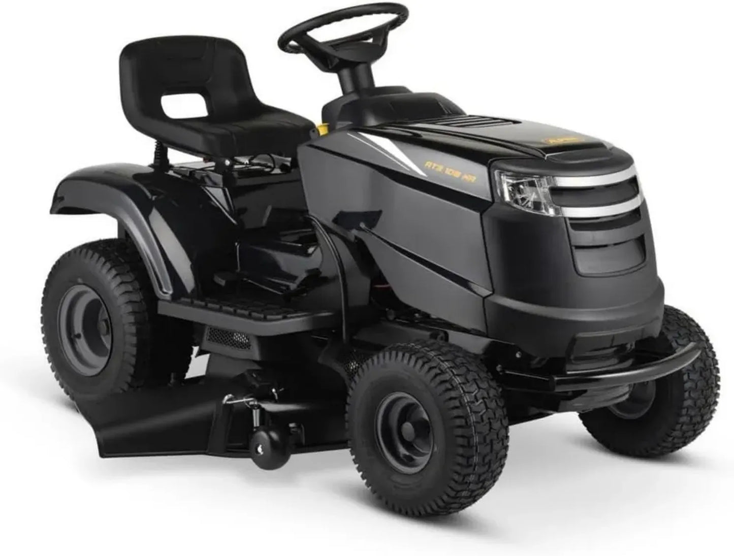 Tracteur de Jardin Alpina AT3 108 HA, 432 cm³, 108 cm, Transmission Hydrostatique, Éjection Latérale, Pour Pelouses jusqu'à 5 500 m²