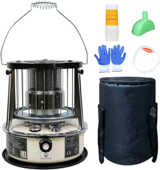 Chauffage Portable au Kérosène Kavolet pour Intérieur et Extérieur, Idéal pour Camping et Barbecue